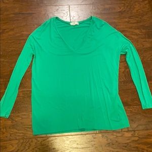 Green Piko top